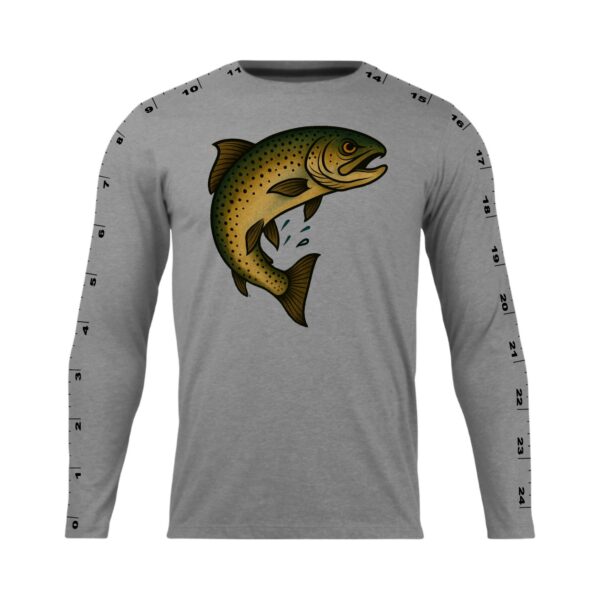 ANGRY SEATROUT LONG SLEEVE SHIRT - Image 2