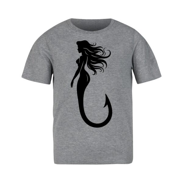 BLACK MERMAID HOOK SHORT SLEEVE SHIRT