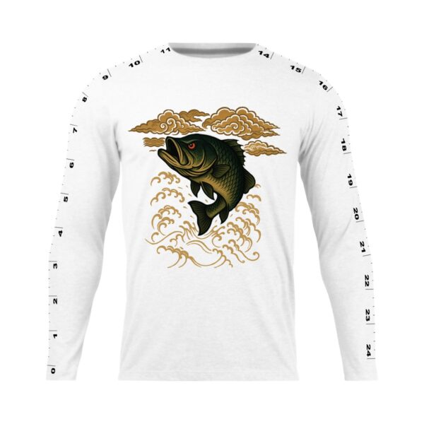 ANGRY BASS DARK LONG SLEEVE SHIRT
