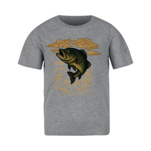 ANGRY BASS DARK SHORT SLEEVE SHIRT