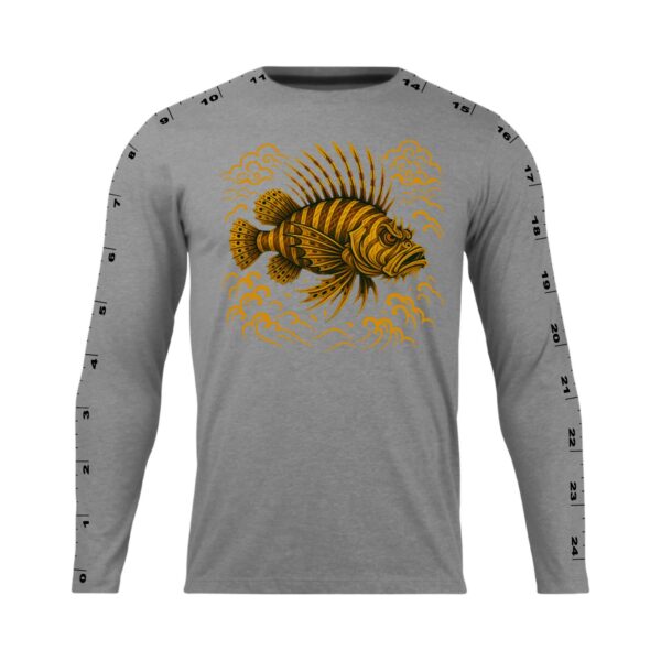 ANGRY LIONFISH LONG SLEEVE SHIRT